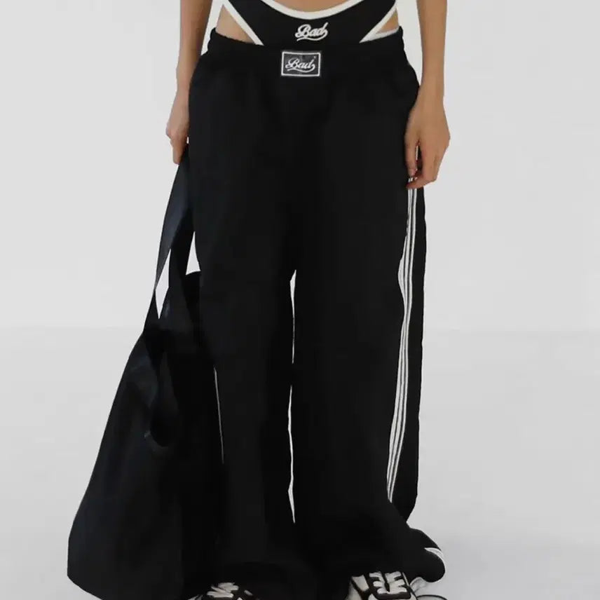 [BUNJANG] BADBLOOD Billy SS Track Pants - Black / 배드블러드 빌리 SS 트랙 팬츠 바지 - 블랙 M