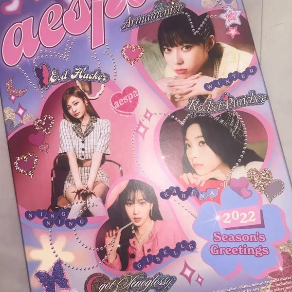 [BUNJANG] Aespa 2022 Season's Greetings Set / 에스파 2022 시즌그리팅 시그