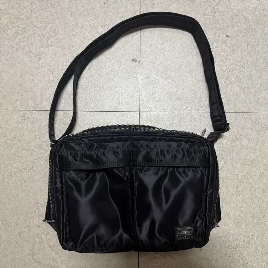 [BUNJANG] Yoshida Porter Tanker Large Bag Black / 요시다 포터 탱커 라지 블랙