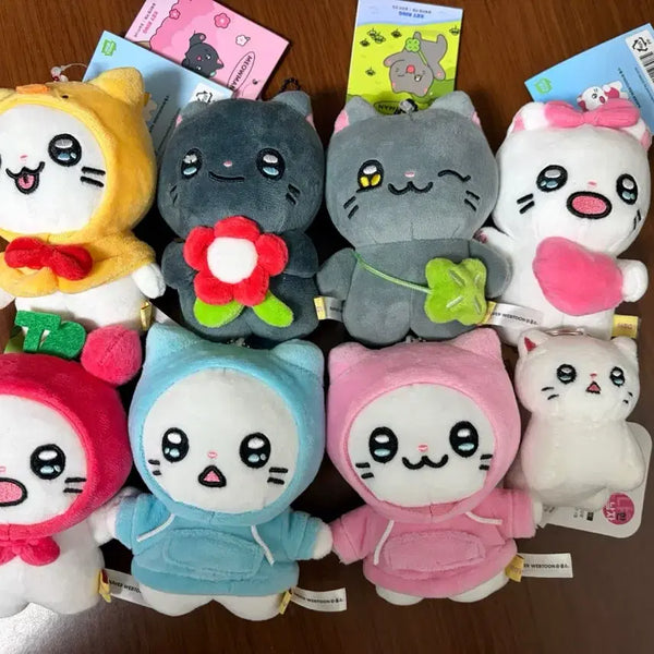 [BUNJANG] Nyan Man Chu Bae Doll Keychain Bundle Set / 냐한남자 춘배인형키링 일괄