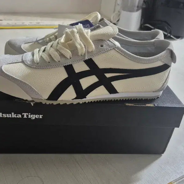 [BUNJANG] Onitsuka Tiger Mexico 66 Cream Black / 오니츠카타이거 멕시코66 크림블랙