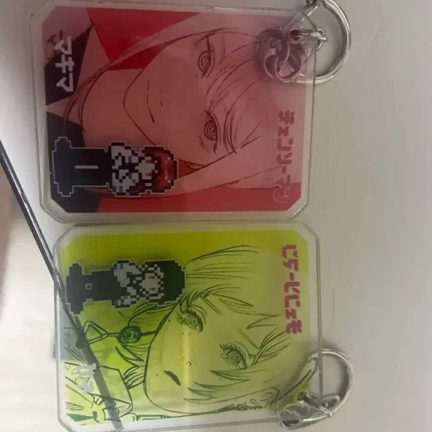 [BUNJANG] Chainsaw Man Makima Death Devil Keychain Bundle / 체인소맨 마키마, 죽음의 악마 키링 일괄