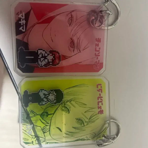 [BUNJANG] Chainsaw Man Makima Death Devil Keychain Bundle / 체인소맨 마키마, 죽음의 악마 키링 일괄