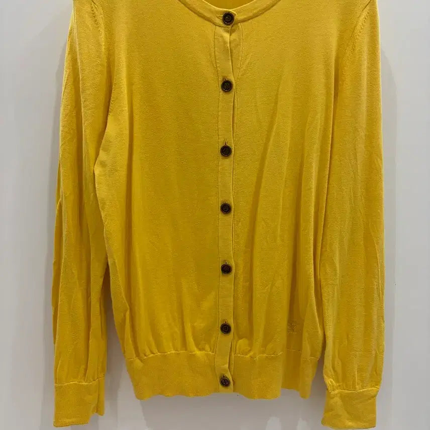 [BUNJANG] Burberry London Cardigan Size 1 Yellow / 버버리 런던 가디건 1사이즈