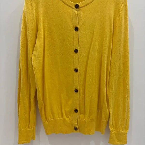 [BUNJANG] Burberry London Cardigan Size 1 Yellow / 버버리 런던 가디건 1사이즈