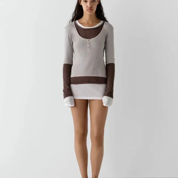 [BUNJANG] Gimaguas Layered Dress / 기마구아스 레이어드 원피스