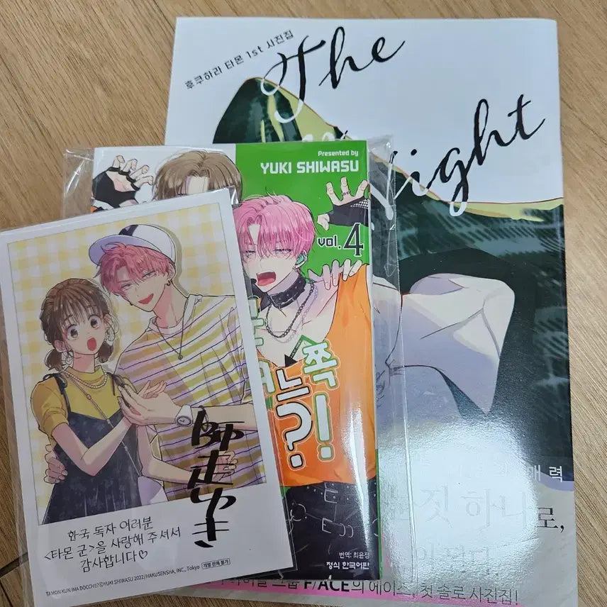 [BUNJANG] Tamoon-gun Volume 4 Limited Edition Manga / 타몬 군 4권 한정판 판매