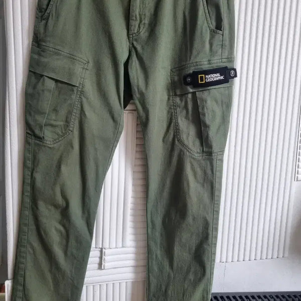 [BUNJANG] National Geographic Cargo Pants Khaki Size 32 / 내셔널지오그래픽 카고 팬츠  카키 사이즈32