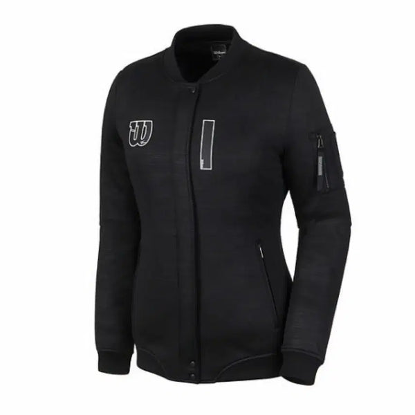 [BUNJANG] Wilson Black Stadium Bomber Jacket Size 105 / 윌슨 블랙 스타디움 항공자켓 105사이즈-남녀공용