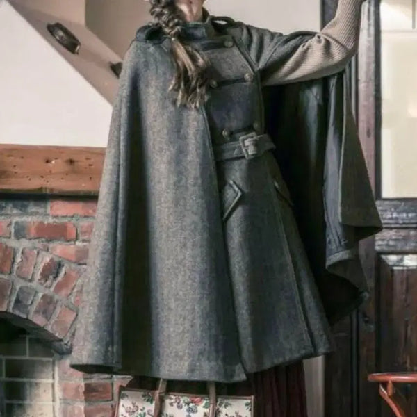 [BUNJANG] Axes Femme Cape Coat / Axes femme 엑시즈팜 케이프 코트 망토