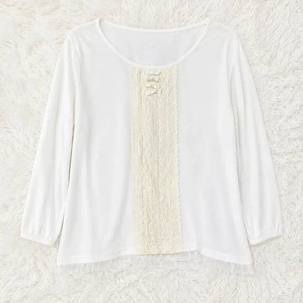 [BUNJANG] Japanese Vintage Mori Fairy Dot Tulle T-Shirt / 일본 빈티지 모리 페어리 도트 튤 티셔츠