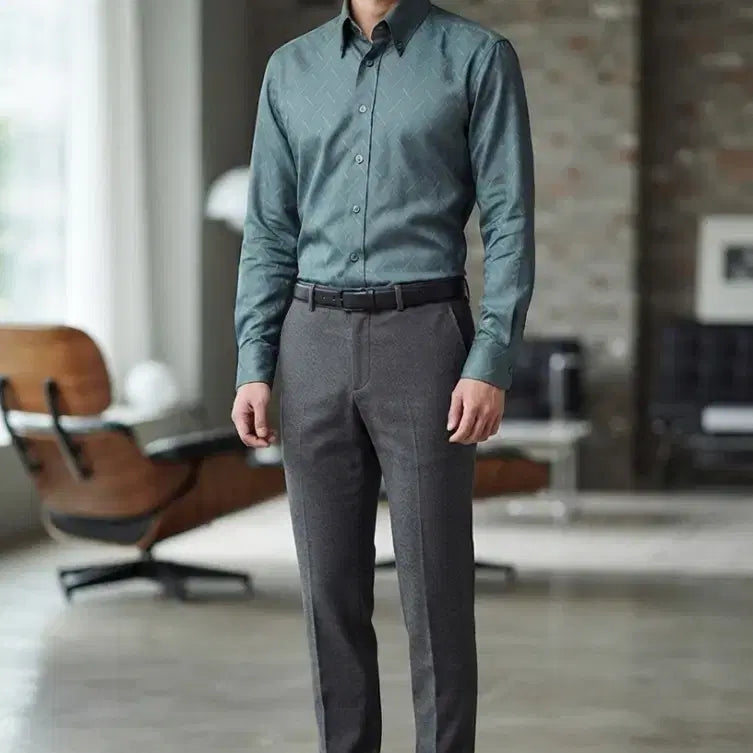 [BUNJANG] Versace Long-Sleeve Shirt Men's Size 95 / 베르사체 긴팔남방/남95