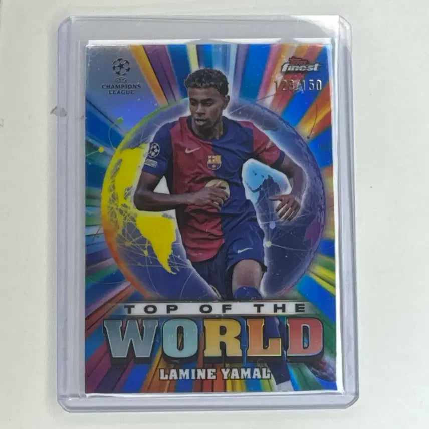 [BUNJANG] Lamine Yamal Football Card #129/150 Champions League Edition / [축구카드]라민 야말 카드 129/150