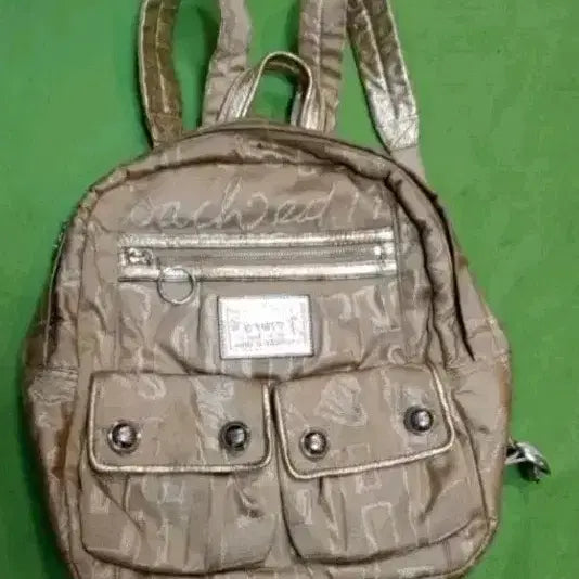 [BUNJANG] Coach Gold Mini Backpack / 코치 백팩 금색