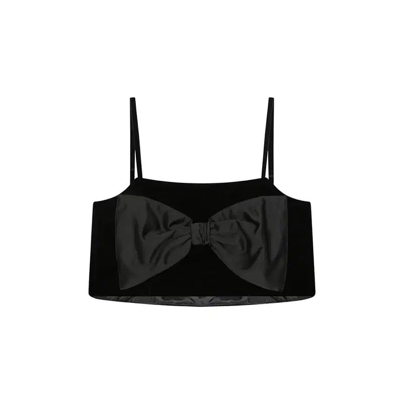 [BUNJANG] Johnny Hate Jazz VELVET BUSTIER - BLACK / [택있음] 쟈니헤잇재즈 VELVET BUSTIER - BLACK