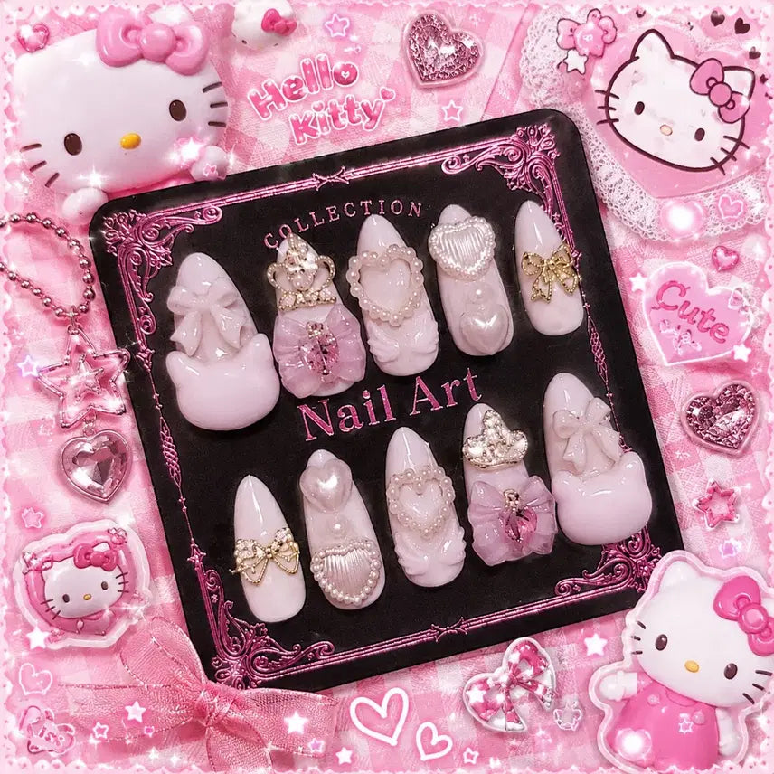 [BUNJANG] Handmade Nail Tips (Sample Size S) / 양산형 수제 네일팁