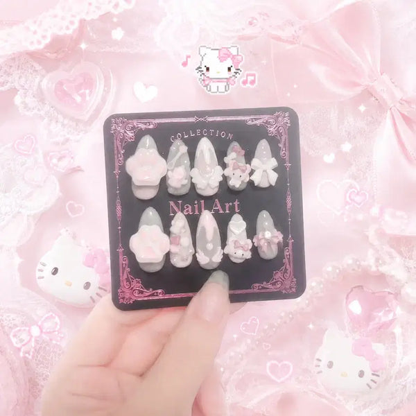 [BUNJANG] Handmade Nail Tips (Mass Produced) / 양산형 수제 네일팁