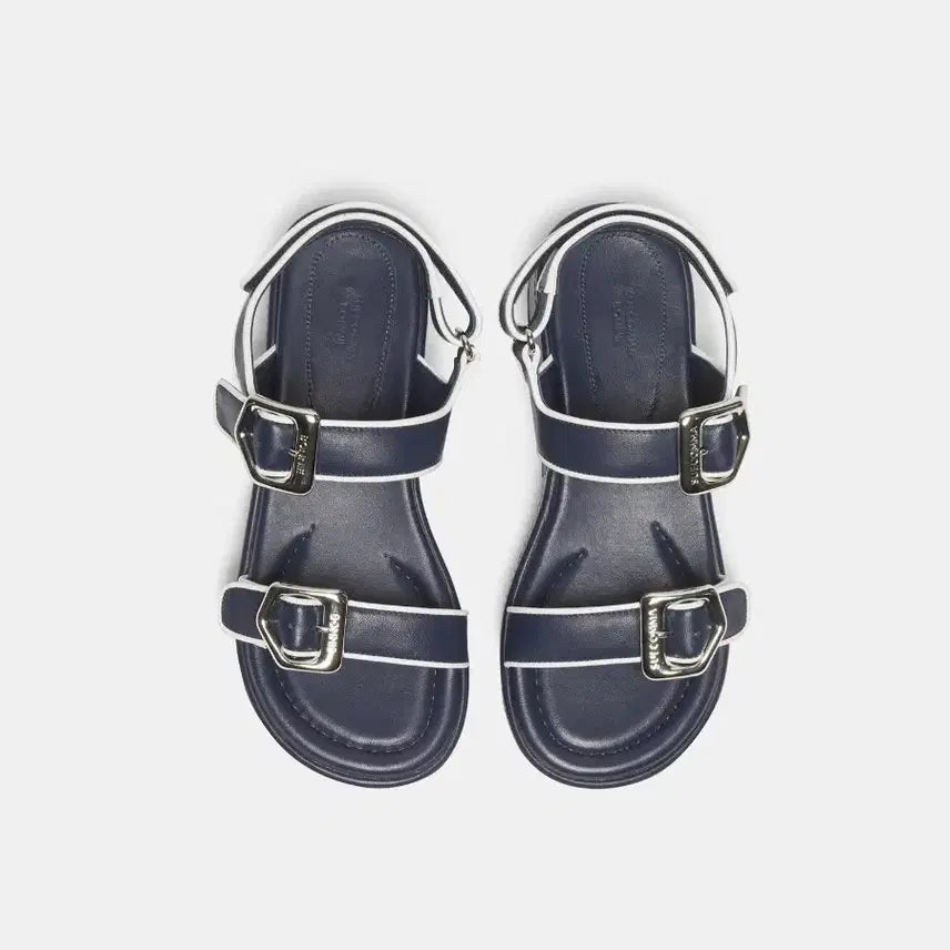 [BUNJANG] SUECOMMA BONNIE Navy Platform Sandals / 슈콤마보니 네이비 플랫폼 샌들 거의새상품