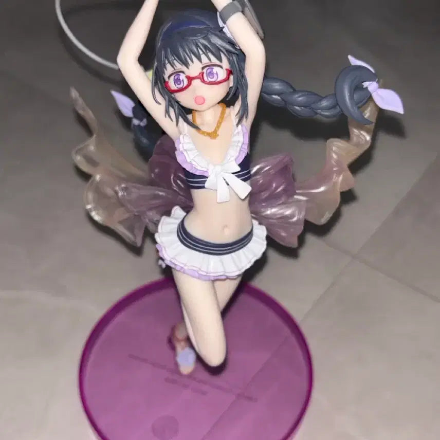 [BUNJANG] Puella Magi Madoka Magica Homura Swimsuit Splash Figure / 마법소녀 마도카 마기카 호무라 수영복 스플래시 피규어