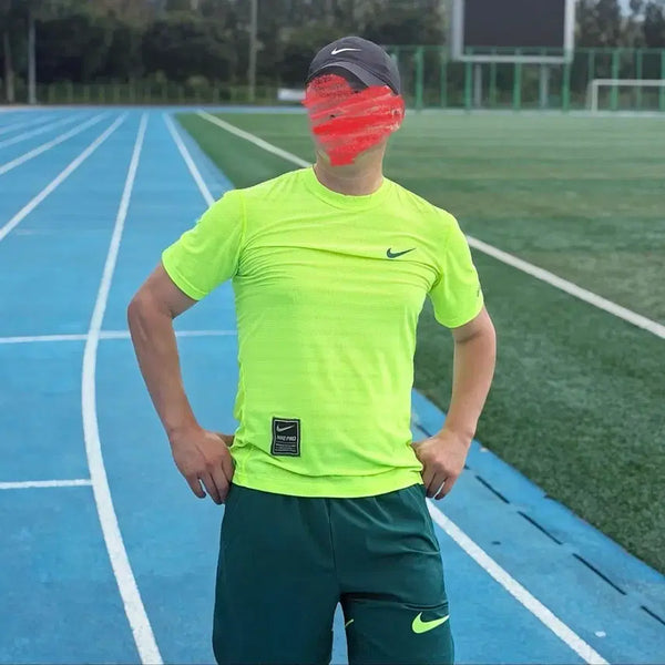 [BUNJANG] Nike Men's Pro Dri-FIT Training Set - Fluorescent Green / 남성 트레이닝뷱 드라이 fit 세트