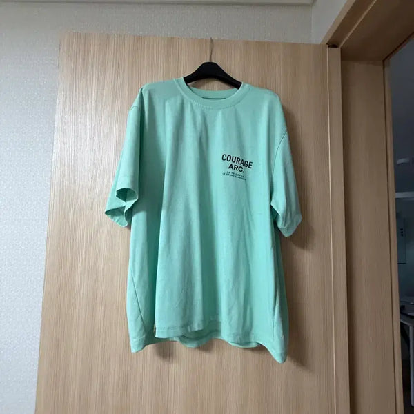 [BUNJANG] System T-Shirt Mint / 시스탬 티셔츠