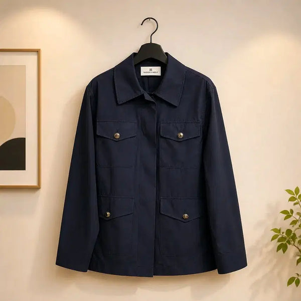 [BUNJANG] MOJOSPINE 2024 Pocket Detail Cotton Blend Jacket / 모조에스핀 2024 포켓 디테일 코튼 블렌드 자켓 s사이즈