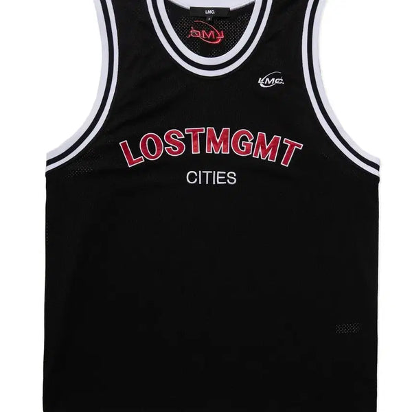 [BUNJANG] LMC Black Basketball Jersey / LMC 블랙 바스켓볼 저지 블랙 L