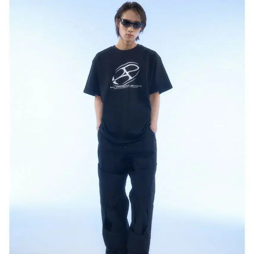 [BUNJANG] BPD Street Graphic Logo Printing Short-Sleeve T-Shirt Black / 비피투디스오더 스트릿 빅 그래픽로고 프린팅 반팔티 블랙 (3)
