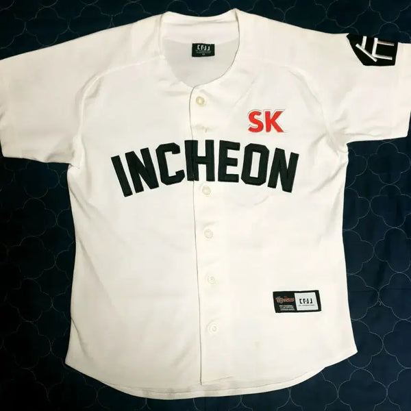 [BUNJANG] SSG Landers Choi Jeong White Baseball Jersey (Women's Size 85) / SK와이번스 (SSG랜더스) 우먼 14번 최정 인천 유니폼 화이트 (85)