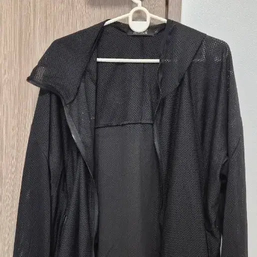 [BUNJANG] Bywayke Black Mesh Beach Robe (Unisex) / 바이웨이크 메쉬 비치가운(남여공용)
