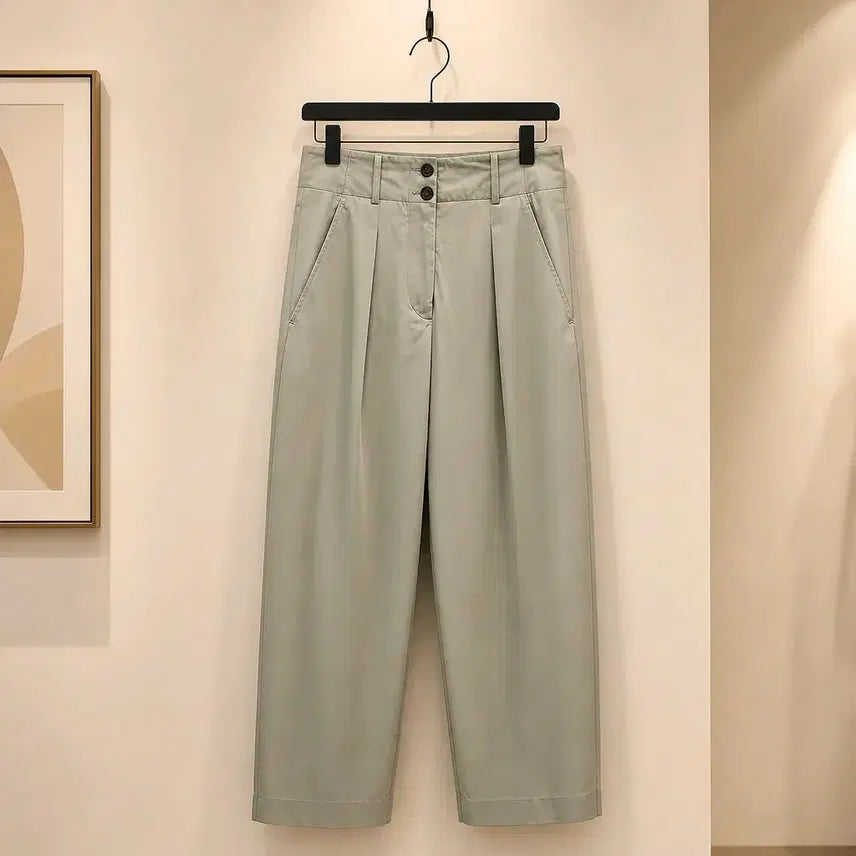 [BUNJANG] KUHO PLUS 2022 Wide Pants Size S / 구호플러스 2022 원턱 와이드 팬츠 1사이즈