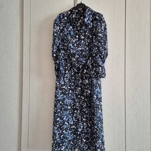 [BUNJANG] NICE CLAP Sheer Floral Pattern Long Dress / (여름)나이스크랍 시스루 원피스