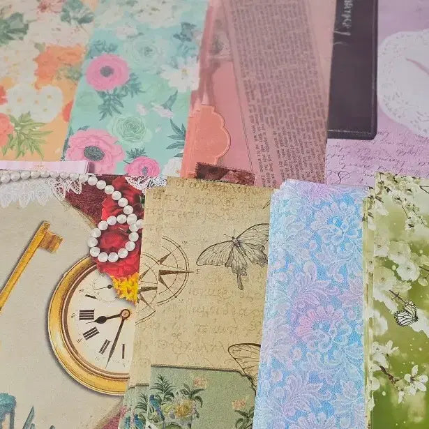 [BUNJANG] A4 Kraft Paper Bag Set, 100 Pieces, Vintage Style, Handmade Baking Bags / 수봉100장 A4랩핑지 빈티지 수제봉투 붕어빵봉투 포장용품 포용
