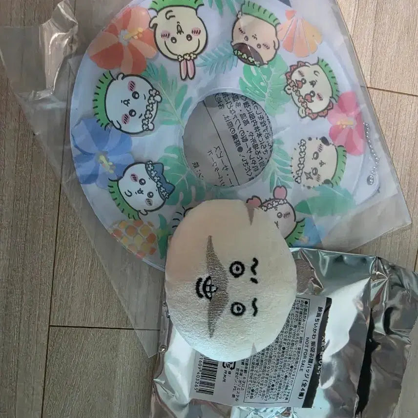 [BUNJANG] Chiikawa Mermaid Island Novelty Plush & Pouch Set / 인어섬 노벨티 치이카와