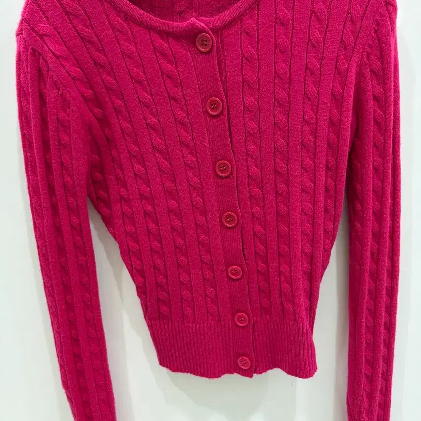 [BUNJANG] Pale Jade Twist Knit Cardigan / 페일제이드 꽈배기 가디건