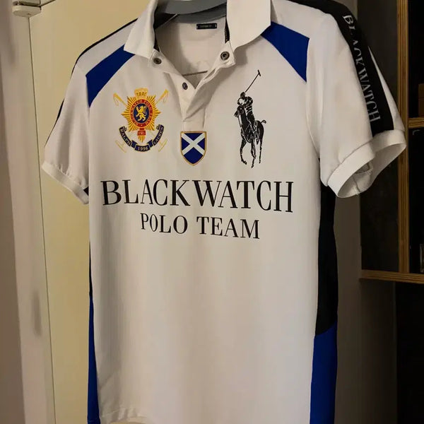 [BUNJANG] Polo Ralph Lauren Black Watch Polo Team Short Sleeve Polo Shirt / 폴로 블랙워치 폴로팀 카라s