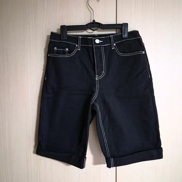 [BUNJANG] EnC Women's Spandex Denim Shorts Size 28 / (새상품) EnC 여자 스판 청 반바지 28사이즈