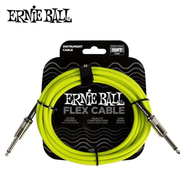 [BUNJANG] Ernie Ball Flex Cable 10ft Straight Yellow / 어니볼 플렉스 케이블 10FT 스트레이트 옐로우
