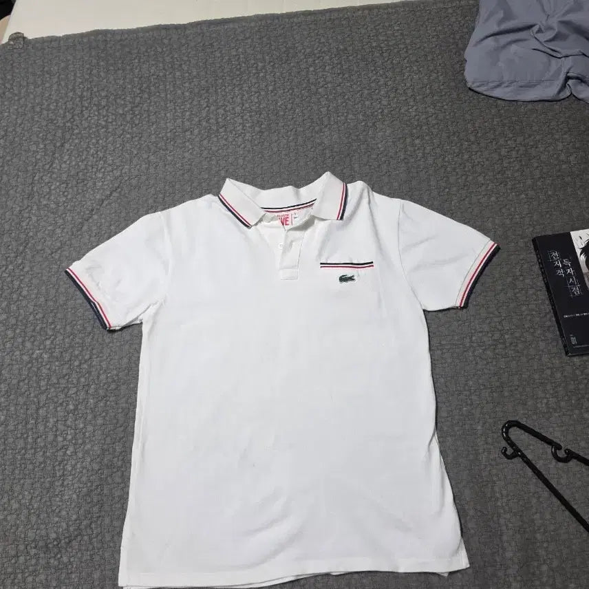 [BUNJANG] Lacoste White Polo Shirt / 라코스테 카라티 화이트