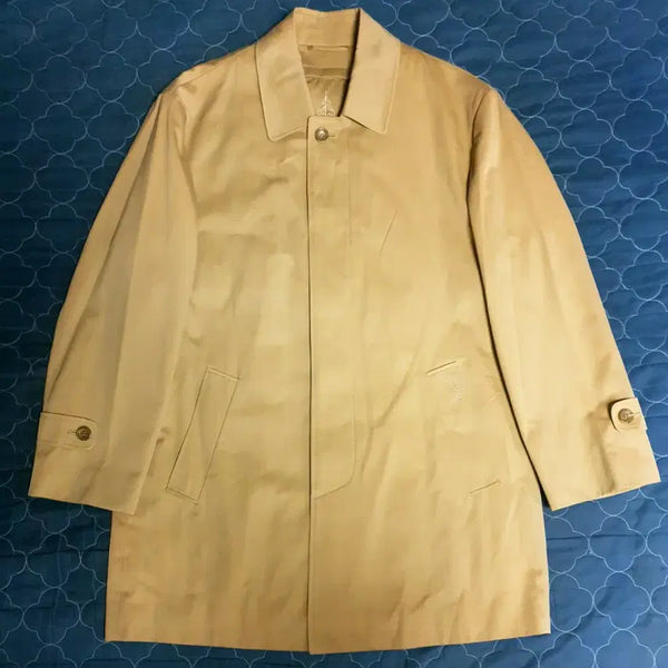 [BUNJANG] London Fog Borgo Slesia Fabric Weather Protection Classic Mac Coat (L) / 런던포그 이태리 보르고세시아원단 웨더 프로텍션 클래식 맥코트 (L)