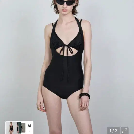 [BUNJANG] Nache Multiway Strap Swim Suit / 나체 수영복 MULTIWAY STRAP SWIM SUIT 스윔웨어