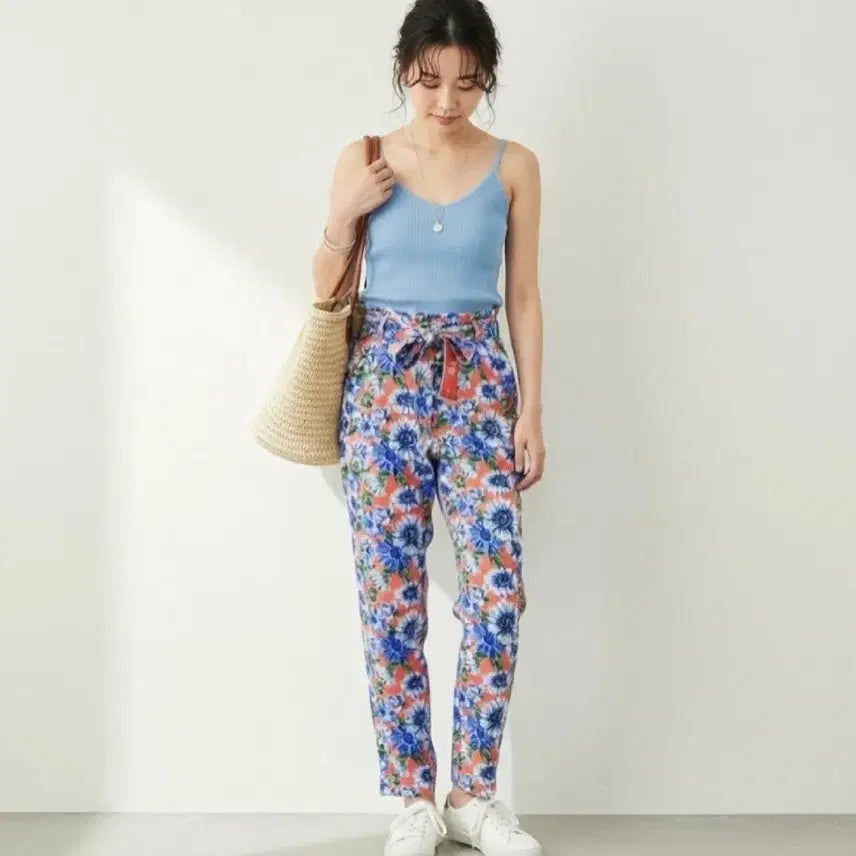 [BUNJANG] LAP Women's Summer Resort Pants / 55 새상품 랩LAP 바지 44~55 여성 여름 바지 리조트룩 26 27