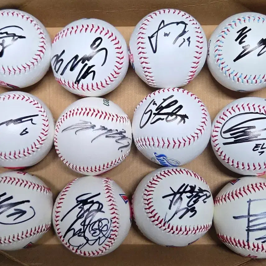 [BUNJANG] KBO Baseball Autograph Ball / 프로야구 로고볼 싸인볼
