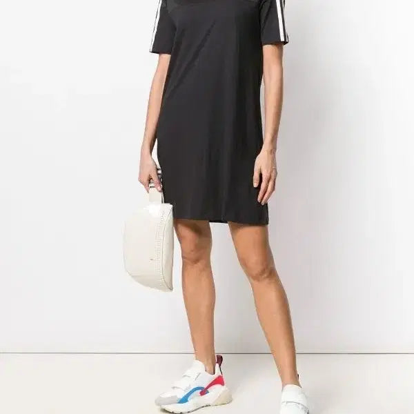 [BUNJANG] Adidas Women's Sheer Black Dress / S ) 아디다스 여성 시스루 블랙 원피스