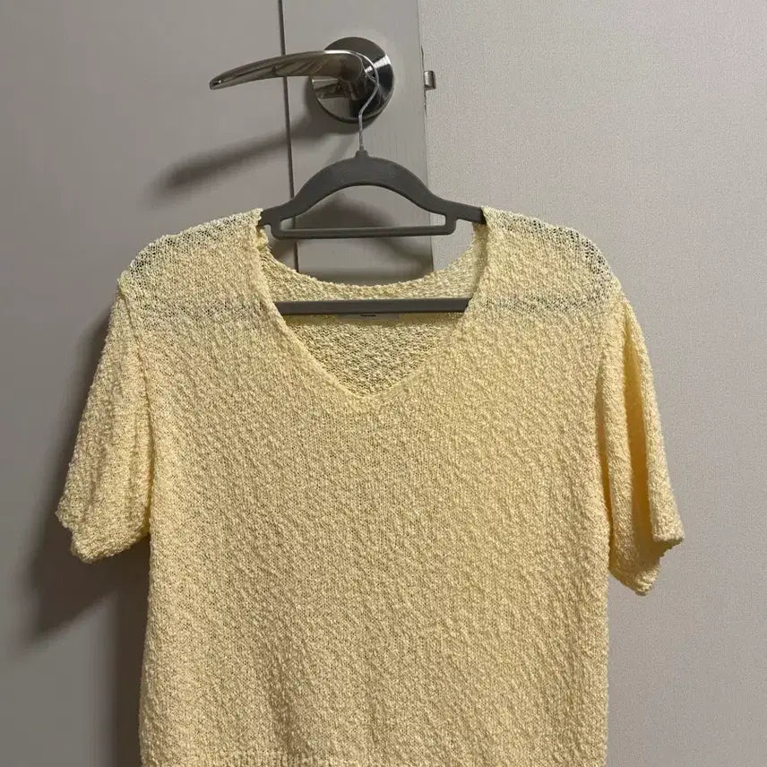 [BUNJANG] Summer Bouclé Short-Sleeve T-Shirt / 여름 부클 반팔티