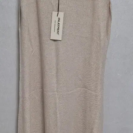 [BUNJANG] Inlayment Holgarment Long Knit Dress / (새상품) 인레이먼트 홀가먼트 롱니트 원피스
