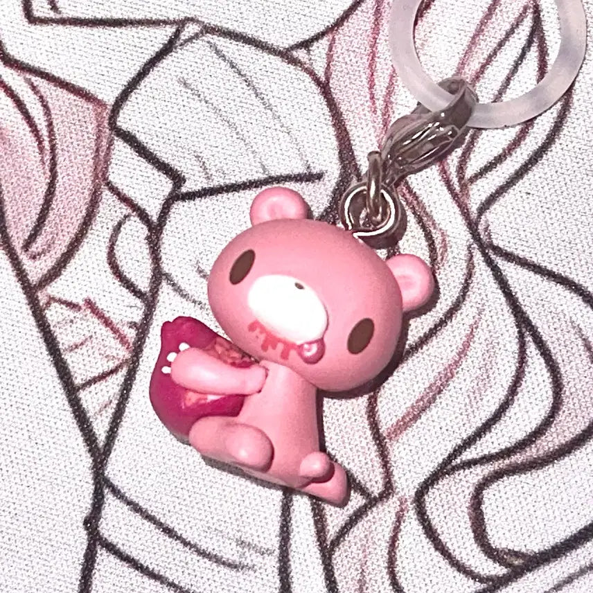 [BUNJANG] Gloomy Bear General Rabbit "Mejirushi" Capsule Gacha Figure Keyring / 글루미베어 범용토끼 메지루시 캡슐 가챠 피규어 키링 판매 양도