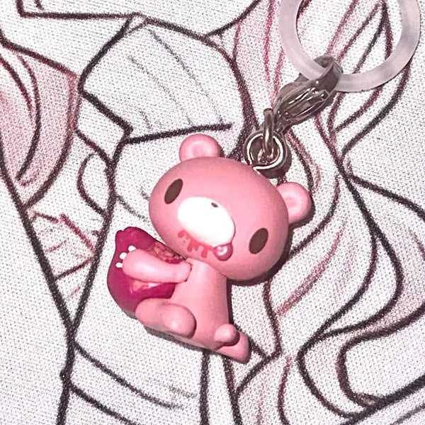 [BUNJANG] Gloomy Bear General Rabbit "Mejirushi" Capsule Gacha Figure Keyring / 글루미베어 범용토끼 메지루시 캡슐 가챠 피규어 키링 판매 양도