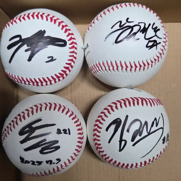 [BUNJANG] Autographed Baseball / 일반구 싸인볼