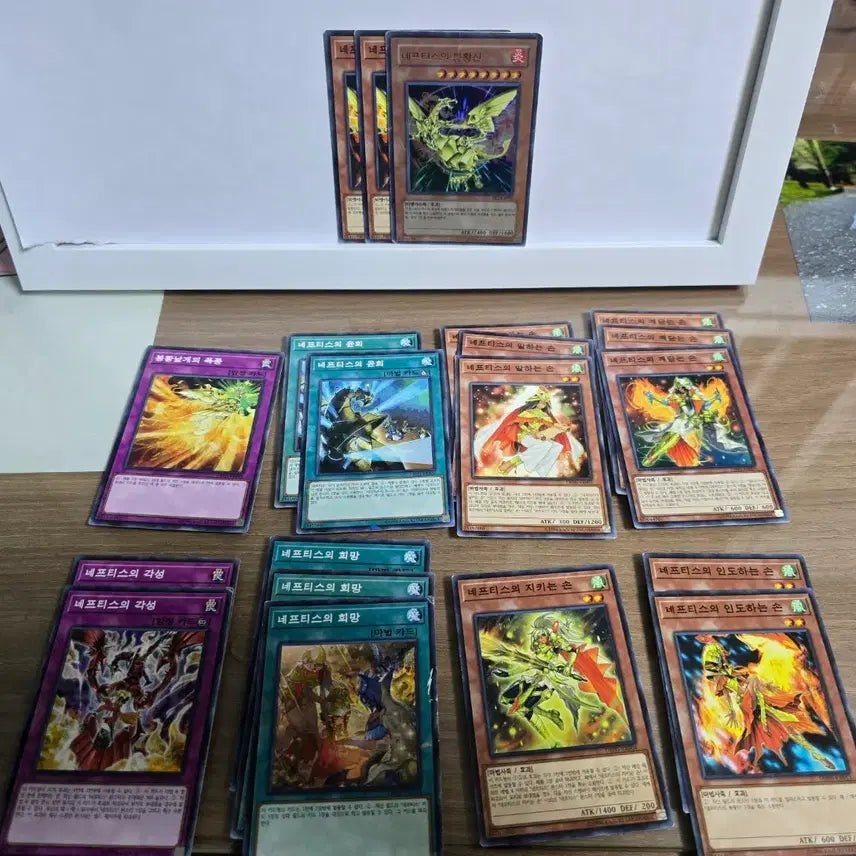 [BUNJANG] Yu-Gi-Oh! Nephthys Theme Parts Bundle Set / [유희왕] 네프티스 테마 파츠 일괄 세트 (봉황신, 손 시리즈 등)